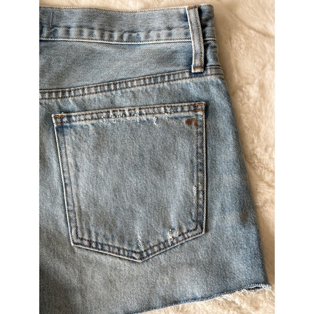 Madewell Women’s Relaxed Denim High Rise Cutoff Shorts Raw Edge Size 26 EUC - Picture 8 of 13